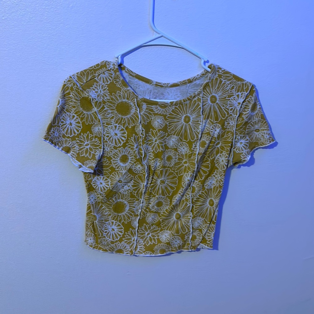 Flower Crop Top